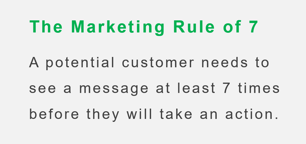 Marketing The Rule of Seven Principle - EN