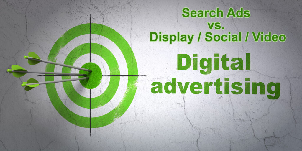 Search Ads vs Display Social Video Ads