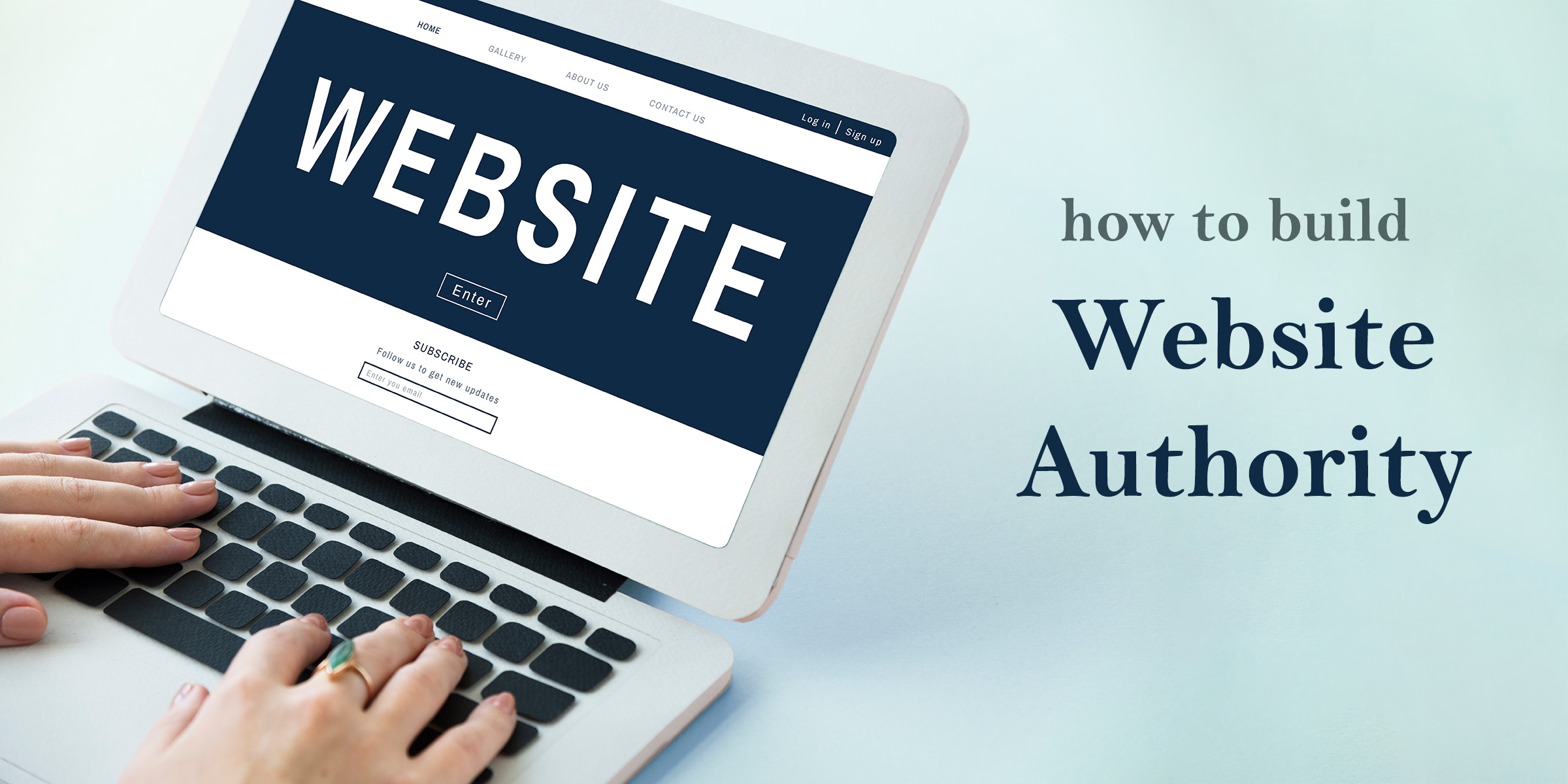 how to build website authority