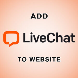 add live chat function to website