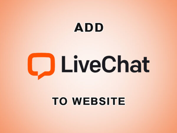 add live chat function to website