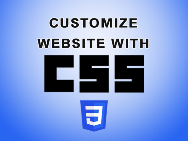 customize website with css