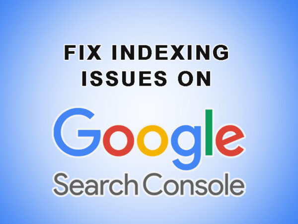 fix indexing issues on google search console