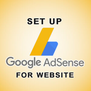 set up google adsense for website