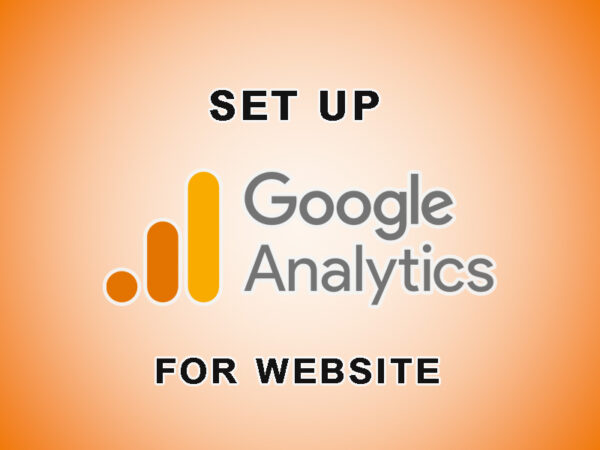 set up google analytics for website