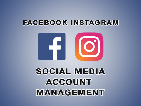 facebook and instagram social media account management