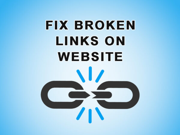 fix broken links on website