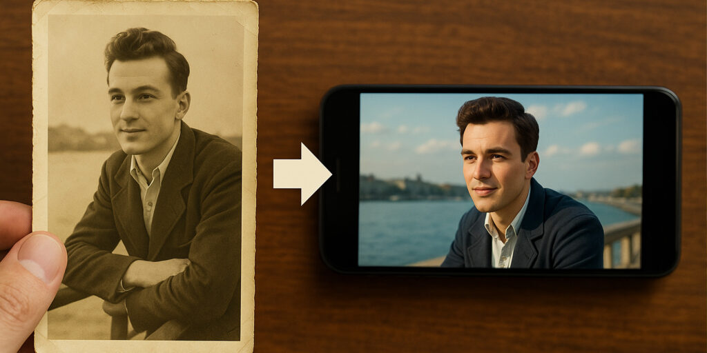 How to Use AI to Create a Video from an Old Photo