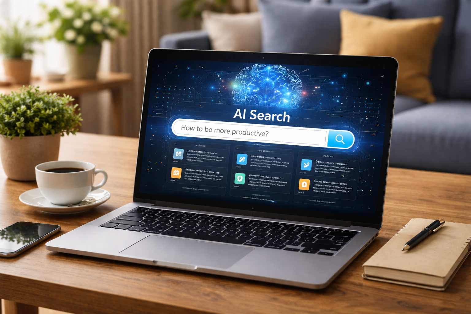 AI Search On Computer