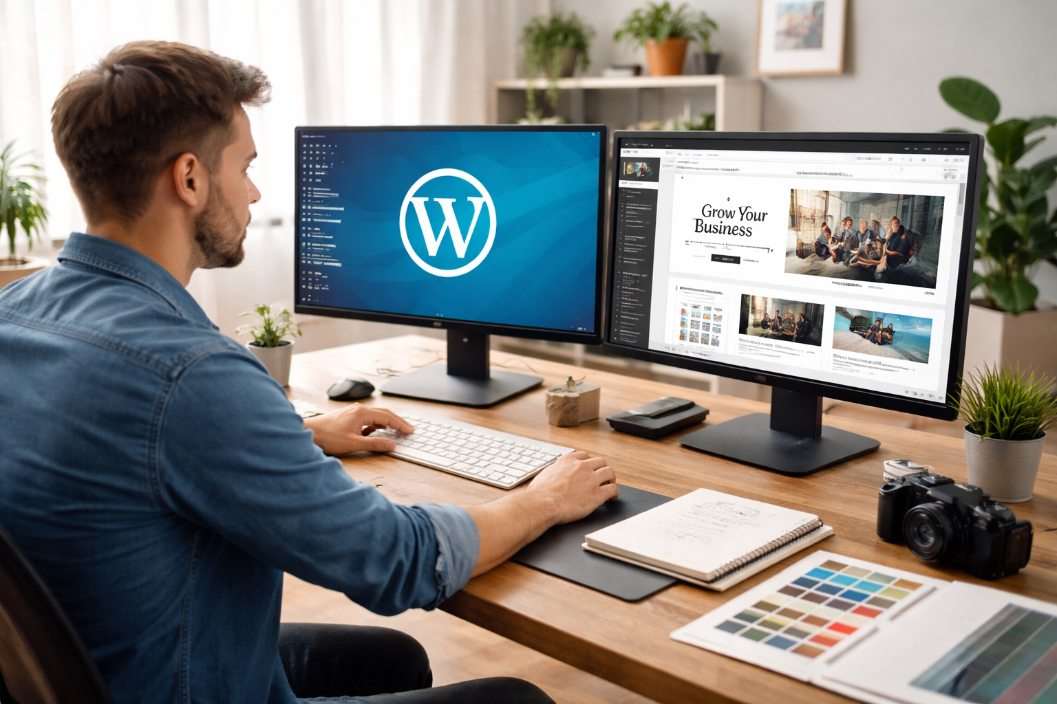 Build A WordPress Website With WordPress Theme 01
