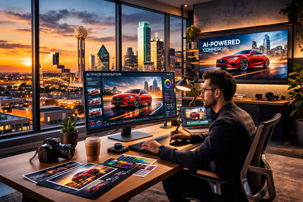 Professional Works On AI Generated Images For Commercial Use