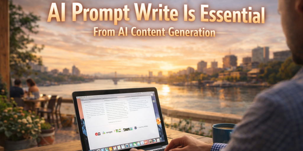 AI Prompt Write Is Essential From AI Content Generation